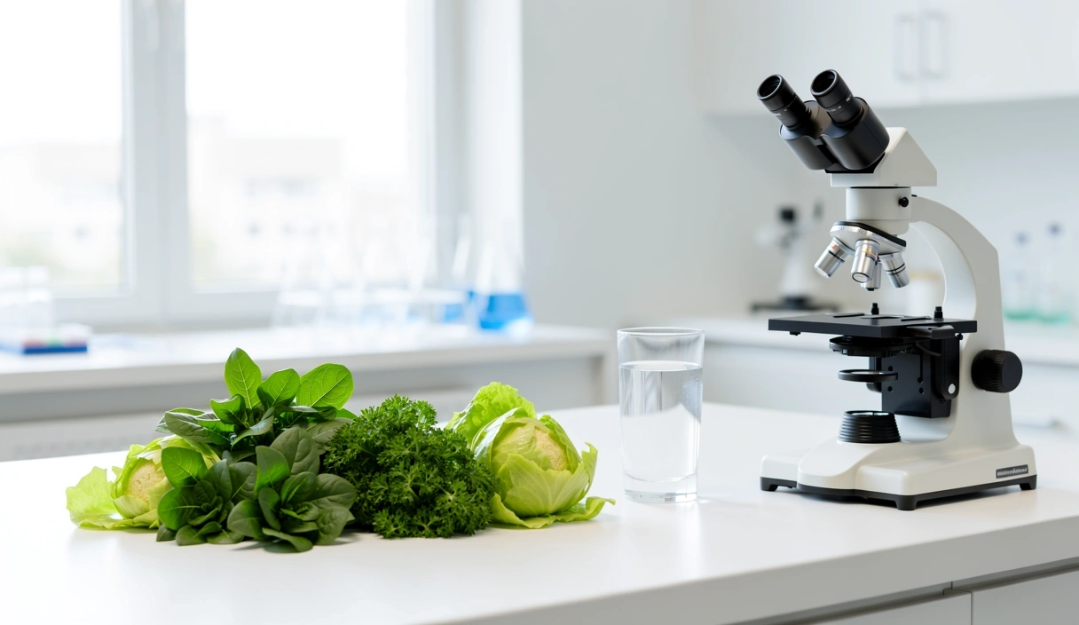Wissenschaftliche Analyse von Lebensmitteln